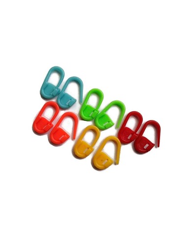 Plastic Stitch Markers - 10 psc.