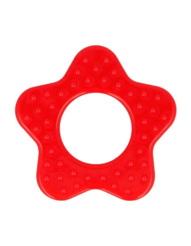 Opry raudonas, žvaigždutės formos kramtukas čiulptuko laikiklio gamybai