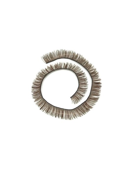 Dark brown eyelashes for making toys, dolls