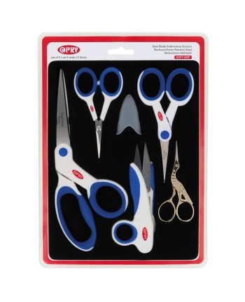 Opry Set of 5 Scissors Stainless Steel