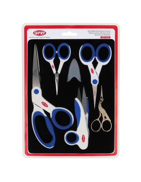 Opry Set of 5 Scissors Stainless Steel