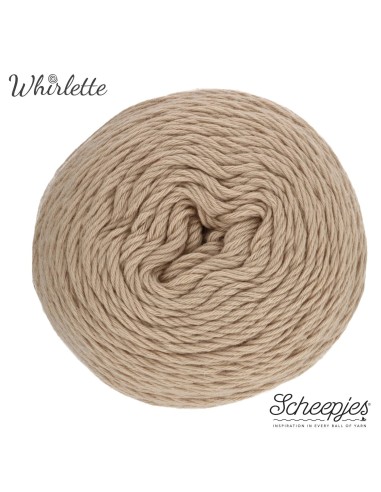 Scheepjes Whirlette No. 886 Almond Butter  -  Crochet, Knitting yarn