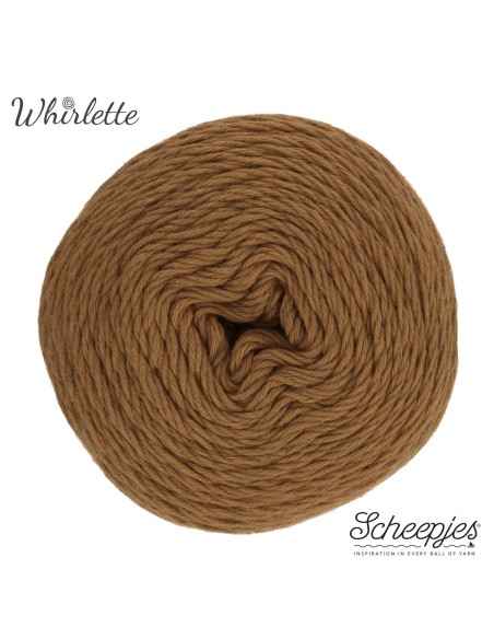 Scheepjes Whirlette No. 887 Macadamia  -  Crochet, Knitting yarn