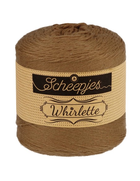 Scheepjes Whirlette Nr. 887 Macadamia  -  nėrimo, mezgimo siūlai