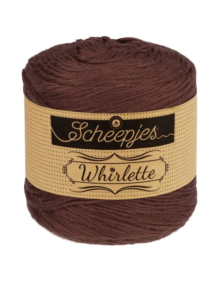 Scheepjes Whirlette No. 891 Chestnut  -  Crochet, Knitting yarn
