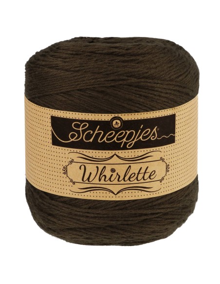 Scheepjes Whirlette No. 883 Bitter Coffee  -  Crochet, Knitting yarn