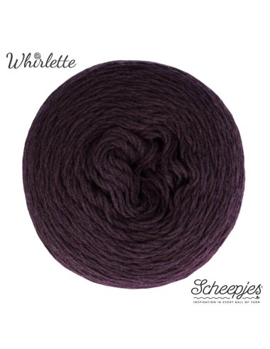 Scheepjes Whirlette No. 851 Liquorice  -  Crochet, Knitting yarn