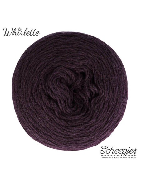 Scheepjes Whirlette Nr. 851 Liquorice -  nėrimo, mezgimo siūlai
