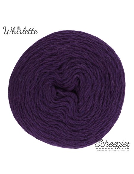 Scheepjes Whirlette No. 885 Plum - Crochet, Knitting yarn