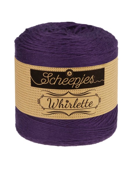 Scheepjes Whirlette No. 885 Plum - Crochet, Knitting yarn