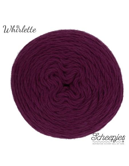 Scheepjes Whirlette Nr. 874 Pomegranate -  nėrimo, mezgimo siūlai