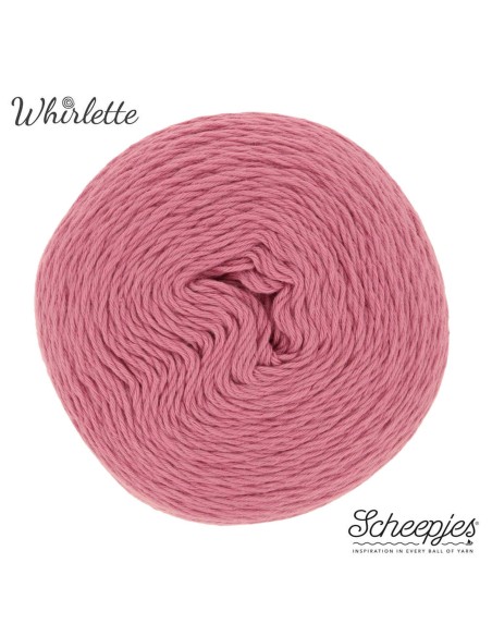 Scheepjes Whirlette Nr. 859 Rose -  nėrimo, mezgimo siūlai