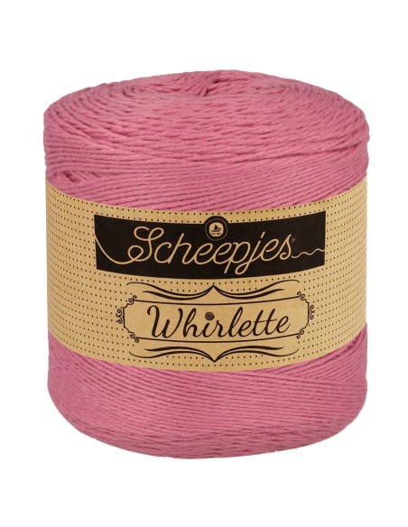Scheepjes Whirlette Nr. 859 Rose -  nėrimo, mezgimo siūlai