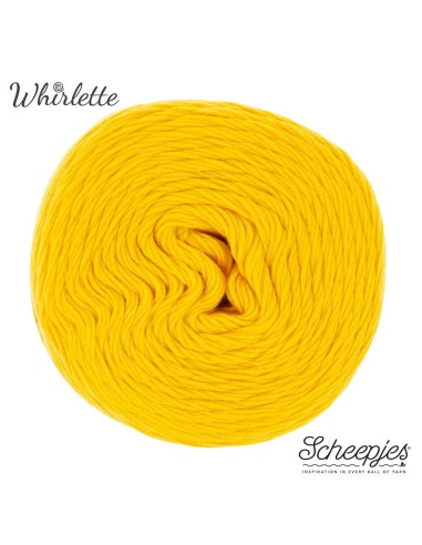 Scheepjes Whirlette No. 858 Banana - Crochet, Knitting yarn