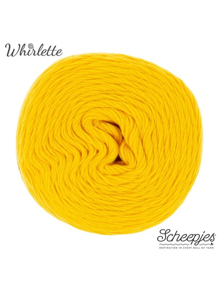 Scheepjes Whirlette No. 858 Banana - Crochet, Knitting yarn