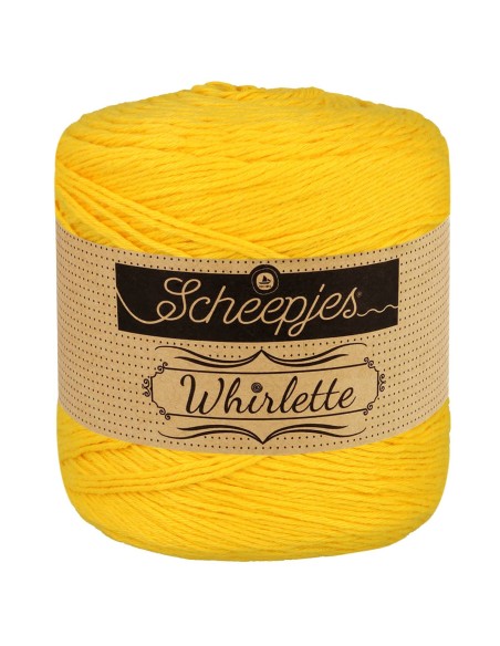 Scheepjes Whirlette No. 858 Banana - Crochet, Knitting yarn