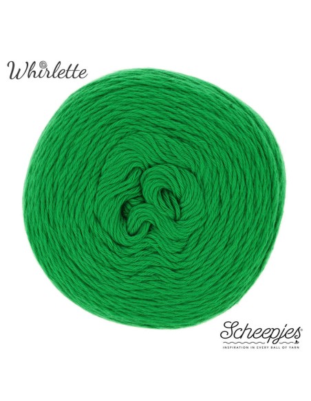 Scheepjes Whirlette No. 857 Kiwi - Crochet, Knitting yarn