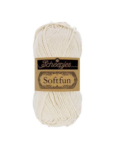 Scheepjes Softfun No. 2622 Latte - Crochet, Knitting yarn