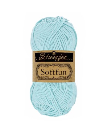 Scheepjes Softfun No. 2613 Sky - Crochet, Knitting yarn