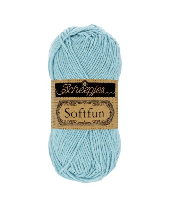 Scheepjes Softfun No. 2432 Light Blue - Crochet, Knitting...