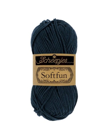 Scheepjes Softfun No. 2401 Prussian - Crochet, Knitting yarn