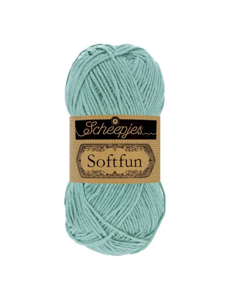 Scheepjes Softfun Nr. 2625 Sea Mist -  nėrimo, mezgimo siūlai