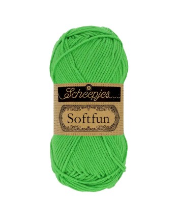 Scheepjes Softfun No. 2517 Kelly - Crochet, Knitting yarn