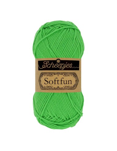Scheepjes Softfun No. 2517 Kelly - Crochet, Knitting yarn