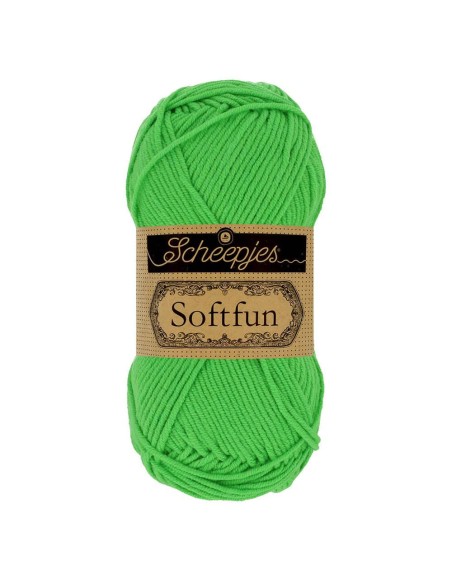 Scheepjes Softfun No. 2517 Kelly - Crochet, Knitting yarn