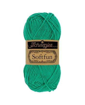 Scheepjes Softfun No. 2648 Jade - Crochet, Knitting yarn