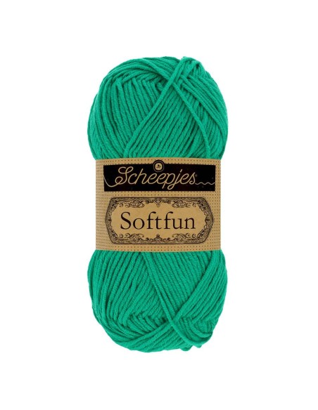 Scheepjes Softfun No. 2648 Jade - Crochet, Knitting yarn