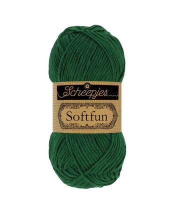 Scheepjes Softfun No. 2643 Pine - Crochet, Knitting yarn