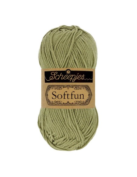 Scheepjes Softfun Nr. 2606 Moss -  nėrimo, mezgimo siūlai