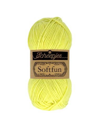 Scheepjes Softfun No. 2638 Soft Lime - Crochet, Knitting yarn