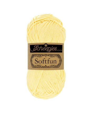 Scheepjes Softfun No. 2496 Banana - Crochet, Knitting yarn