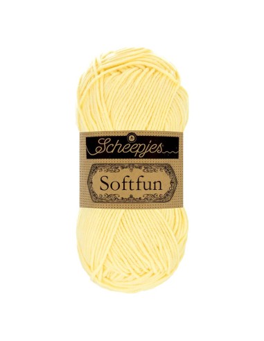 Scheepjes Softfun No. 2496 Banana - Crochet, Knitting yarn