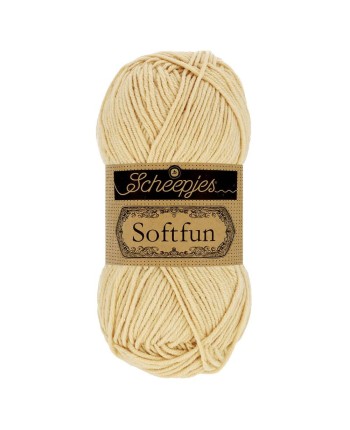Scheepjes Softfun No. 2632 Tortilla - Crochet, Knitting yarn