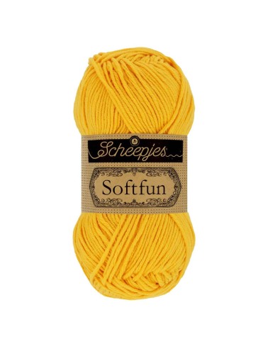 Scheepjes Softfun No. 2634 Bumblebee - Crochet, Knitting yarn