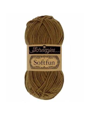 Scheepjes Softfun No. 2635 Dijon - Crochet, Knitting yarn