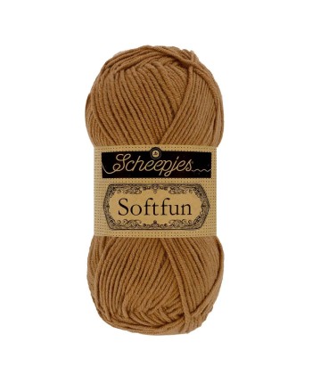 Scheepjes Softfun No. 2633 Tawny - Crochet, Knitting yarn