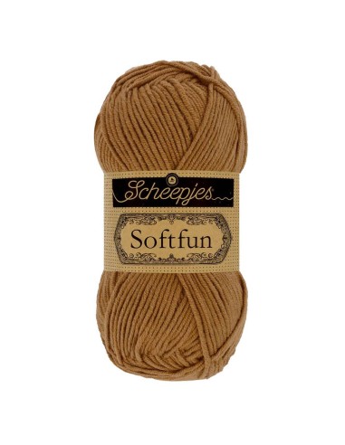 Scheepjes Softfun No. 2633 Tawny - Crochet, Knitting yarn