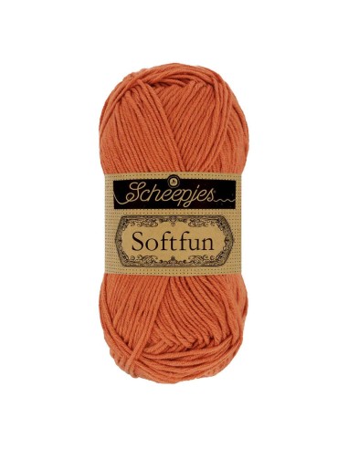 Scheepjes Softfun No. 2431 Clay - Crochet, Knitting yarn