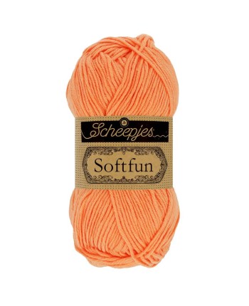 Scheepjes Softfun No. 2652 Cantaloupe - Crochet, Knitting...
