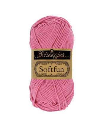 Scheepjes Softfun No. 2480 Pink - Crochet, Knitting yarn