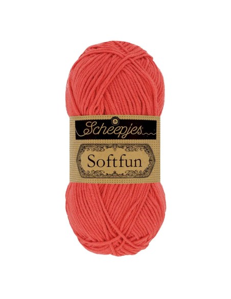 Scheepjes Softfun Nr. 2449 Salmon -  nėrimo, mezgimo siūlai