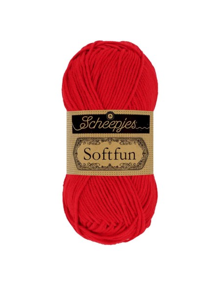 Scheepjes Softfun Nr. 2410 Candy Apple -  nėrimo, mezgimo siūlai