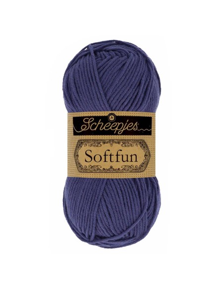 Scheepjes Softfun Nr. 2463 Purple -  nėrimo, mezgimo siūlai