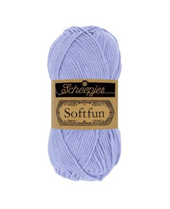 Scheepjes Softfun No. 2519 Violet - Crochet, Knitting yarn