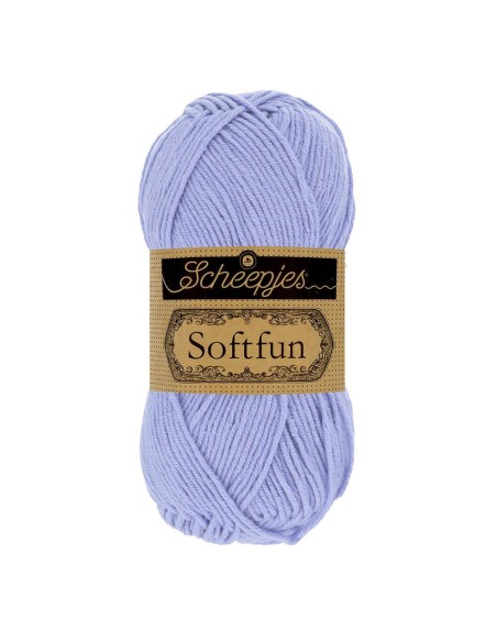 Scheepjes Softfun Nr. 2519 Violet -  nėrimo, mezgimo siūlai