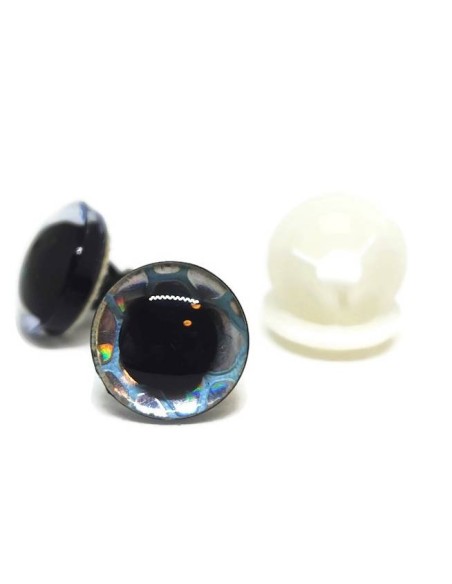 Transparent 3D Eyes for DIY Toys, Teddy Bears, Puppet Doll Making